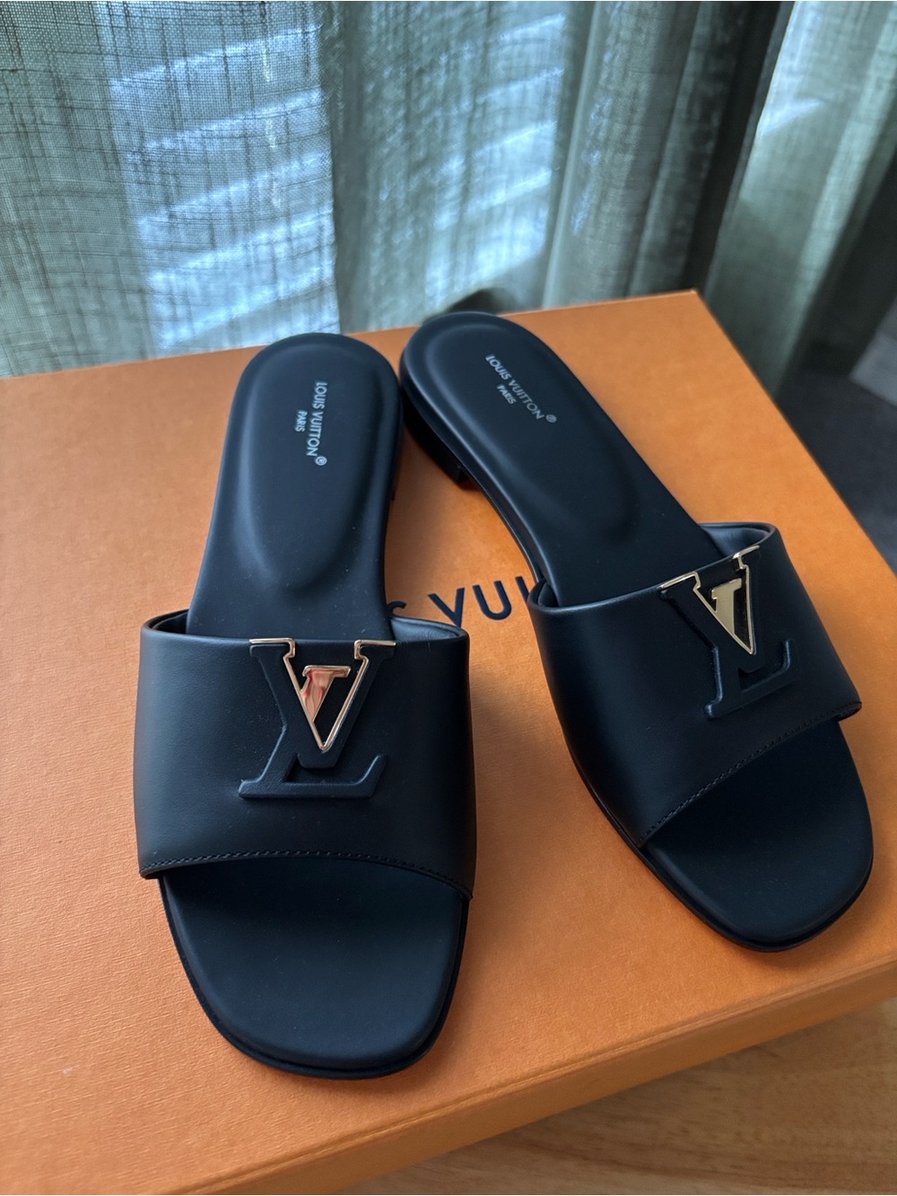 Louis Vuitton Mare Flat Mule - Never Been Worn with Gift Box
